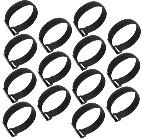 Cabilock 20pièces Support Extincteur Sangle Sangle De Remplacement pour Extincteur à Poudre Sèche Équipement De Sécurité Incendie Fixation sans Effort Noires
