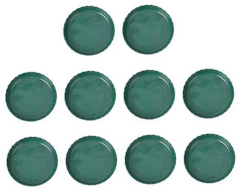 BESPORTBLE 10 Pièces Plateau pour Pots de Fleurs sous Plats de Drainage pour Plantes Intérieur Extérieur pour Cactus