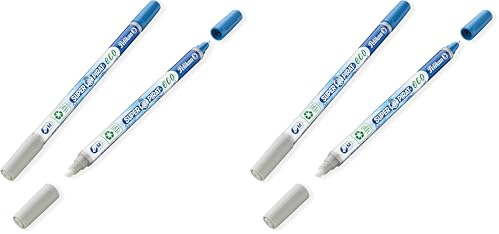 Pelikan Tintenlöscher Super Pirat eco, Strichstärke M (Multispitze) Tintenkiller zum Löschen und Überschreiben, 2 Stück (Packung mit 2)
