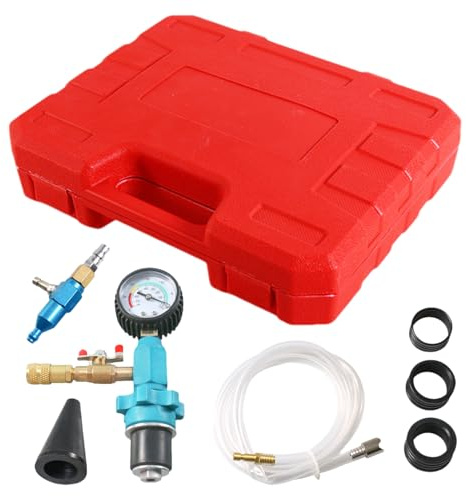 Kit d'aspirateur de liquide de refroidissement - outil de purge de radiateur, antigel | Système de refroidissement pneumatique Recharge pour les camionnettes de camions, Auto Repair Tool Set