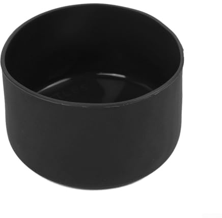 Yhenlovtt Manchon de protection en silicone antidérapant pour bottes de camping de 680,4 g, pour bouteilles d'eau de randonnée de 340,2 g, noir