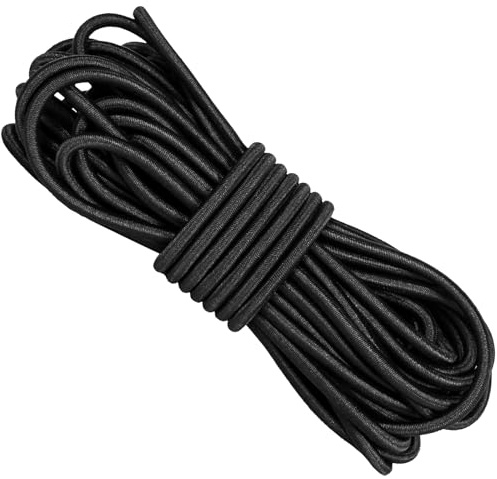 XAGMODSHN Spanngurt für Kajaks in Marinequalität, elastisches Spanngurt, 9,8 m, Stretch-Seil, Bungee-Gummiseil, starkes Bungee-Gummiseil