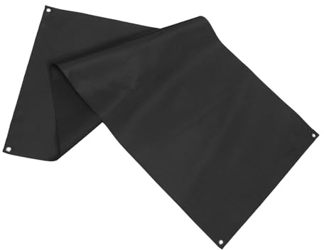 DECOMELODY Red de Seguridad para Tiro 1,5x0,67 M Negra, Grosor 1 Mm, Red de Protección y Fondo para Atrapar Flechas en Campo de Tiro y Práctica al Aire Libre
