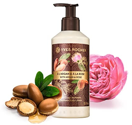 Yves Rocher Latte corpo e Bagno doccia argan e rosa