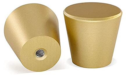Goldenwarm 15 Stück Schrankknöpfe Gold Schubladenknöpfe Griffe Möbel Gold Möbelknöpfe Vintage Knöpfe Kommode Griffe für Küchenschränke Möbelgriffe Vintage Möbelknöpfe