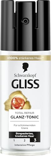 Gliss Kur Reflex-Glanz-Kur Total Repair (150 ml), Haarkur mit Keratin für sofort schimmernde Glanzreflexe, bis zu 95 % weniger Haarbruch