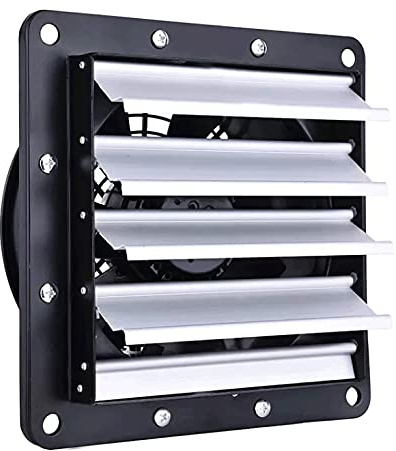 Axialventilator 400 mm - Wandventilator Industrie-Lüfter 3500 m³/h - Absaugung Lüftung Ventilator Metall - 190 W, 1400 U/min, 65 dBA