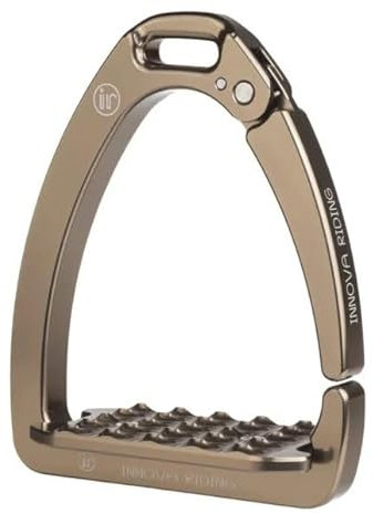 Tech Stirrups INNOVA Ridning säkerhetsstigbygel Olympia Brown Safety stigbygel, färg: brun