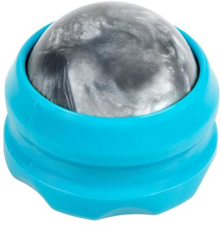 UPFIT Blå rullbollsfärg 360° roterande boll - effektiv massage - lätt att använda och praktisk vuxen unisex, NC