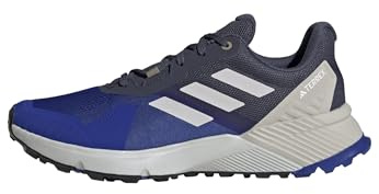 adidas Homme Terrex Soulstride Trail Running Shoes, Semi Lucid Blue/Grey One/Wonder Alumina, 43 1/3 EU