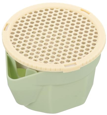 TOYANDONA Maceta Hidropónica para Gatos sin Tierra con Semillas Incluida, Maceta Plástica Transpirable para Cultivo de Hierba Gatera de Interior, Kit de Plantación Portátil para Mascotas