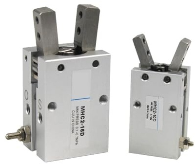 Pneumatischer Greifer mit Fingerzylinderspitze for Öffnen und Schließen MCHA/MHC2-10D-16D-20D-25D/S/C/(MHC2-16D2)