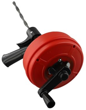 Taladro de drenaje de 5 m, taladro de plástico de serpiente de doble propósito, adecuado para cocina y baño, que es duradero automático para avanzar