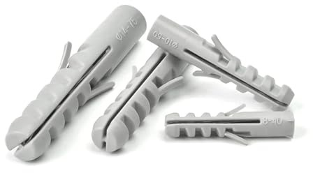 Kunststoff-Spreizdübel M5-M14 Wandstecker-Set Mit Schrauben, Packung Mit 15, 25, 35 Stück(15pcs,M5x25)
