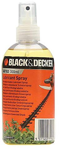 Black+Decker A6102-XJ - Spray Universal anticorrosión y lubricante para Cortasetos 300ml