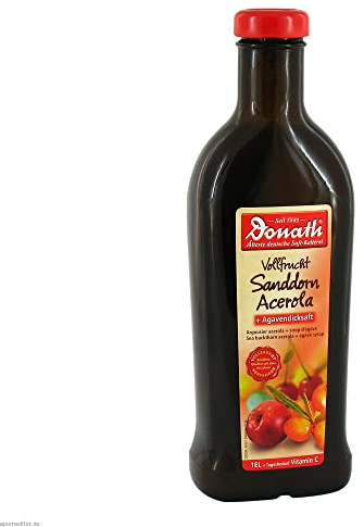 DONATH Vollfrucht Sanddorn Acerola+Agavendicksaft 500 ml