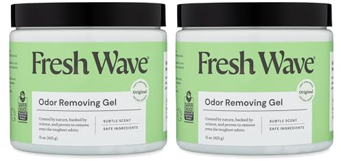 Fresh Wave Original Odor Eliminator Gel 2Pk 15 oz - Air Freshener for Home