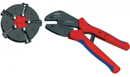 Crimping Pliers with multicrimp ® Wechselmagazin KNIPEX (Pack of 5)