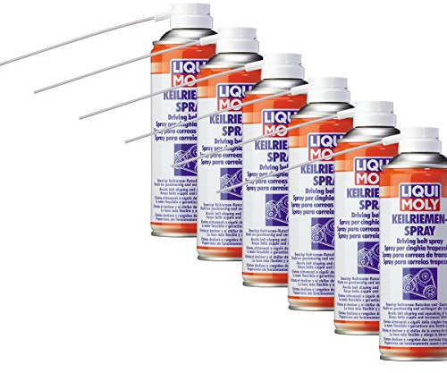 6x LIQUI MOLY 4085 Keilriemen-Spray Motorpflege 400ml