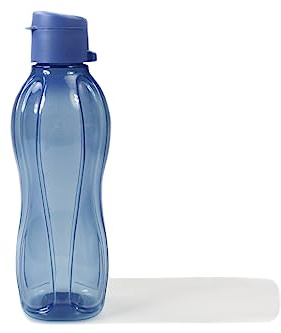 Tupperware to Go Eco 500 ml Pastellblau Clipverschluss Trinkflasche Öko Ecoflasche