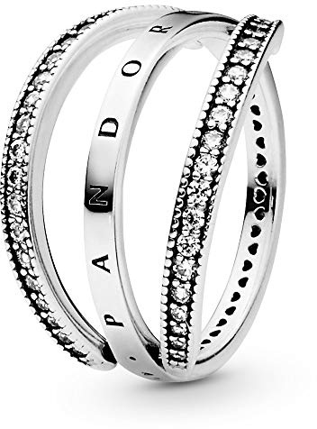 Pandora Damen-Statement-Ringe 925 Sterlingsilber mit '- Ringgröße 50 (15.9) 197404CZ-50