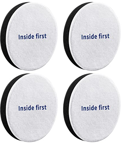 KEEPOW Vacuum Filters for Eureka, Power Speed Vacuum Filters Replacement for Eureka NEU182A, NEU182B, NEU280, NEU180, NEU181, NEU188, NEU202 Bagless Upright Vacuum Cleaner, Part E0202 (4 Pack)