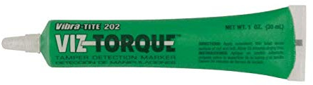 Vibra-Tite® | Viz-Torque® 202 Schraubensicherungslack | Manipulationssiegel | Siegellack | Garantiesiegel – Inhalt: 30 ml | Farbe: Grün