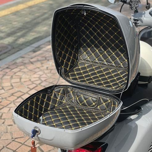 Motorrad Gepäck Top Lock Aufbewahrung Polster Für GTS 300 gts300 GTS310 | Topcase Box Gepäck Behälter Innen Topcase Gehäuse Futter Sprint Primavera Aufbewahrung Tasche Schutz (Un Set)