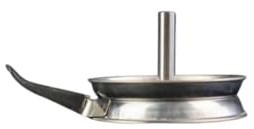 Gestor de Calor HMD para Cachimba | Cazoleta Shisha con Mango | Perfecto para Cabezas de Silicona | Braciere Premium para Carbón | Distribución Óptima del Calor y Fumadas Largas