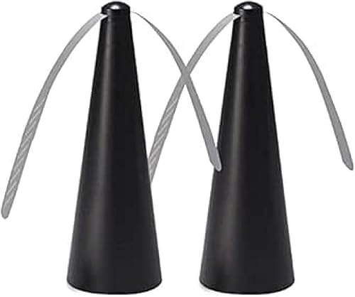 2PCS Ventilateurs Anti-Mouches pour Table - Ventilateur Anti Moustique, Ventilateur De Table Portable Rechargeable, Ventilateurs Anti-moustiques Silencieux, Fly Fans pour Terrasses, Restaurants
