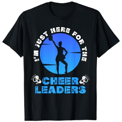 Bravo, Je suis là pour la Pom-Pom Girl T-Shirt