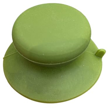 Bouton de couvercle de casserole – Poignée rechange en silicone à ventouse, accessoire poignée pour couvercle casserole, maintien sécurisé et retrait facile, résistant à la chaleur, fixation d'ustensi