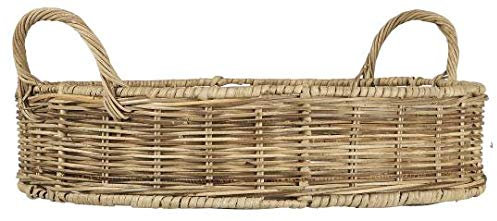 IB Laursen Tischkorb mit 2 Henkeln aus Rattan