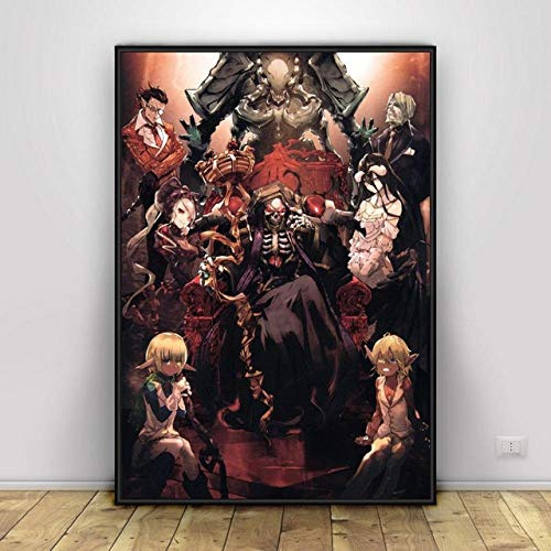 GDSGW DIY 5D Diamant Malerei Kit 5D Diamantkunst DIY Full Diamond Painting Stickerei Anime Spiel Overlord Cross Stitch Numbers Kits Acryl Handarbeit Dekor Boy Room Mosaic (8)