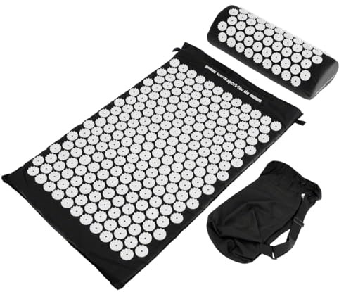 Sport-Tec Akupressur-Set: Akupressurmatte + Akupressurkissen