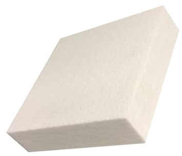 FANGHUOCL Pannelli Refrattari della Fibra Ceramica Bordo Resistente al Fuoco Dell'isolamento per La Fornace 1PC della Fonderia del Forno della Pizza della Stufa di Legno,300mmx300mmx20mm