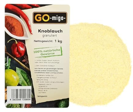 1kg Knoblauch Granulat Knoblauchgranulat Top Qualität 1000g