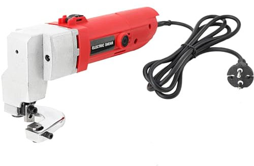 SUDEG Elektrische Blechschere/Nibbler Metallknabber,500 W Knabber Blechschere Blechnibbler,2000 U/min für das Schneiden von Metall,Schnittstärke: 2,5 mm
