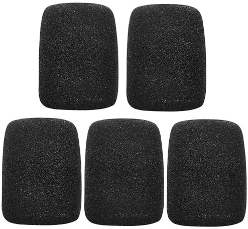 Interior Paravientos de micrófono para Micrófono vocal dinámico Sennheiser SKM 9000 Micrófono inalámbrico digital de mano, 5 Piezas