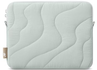 tomtoc 360° Puffy Schutztasche Hülle für 11 Zoll iPad Air 2026 (M4/M3/M2), 11'' iPad Pro M5/M4 (4/3/2/1), iPad (A16)/10, iPad Air 5, mit Magic Keyboard/Smart Keyboard, Weiche Puffer Tablet Sleeve