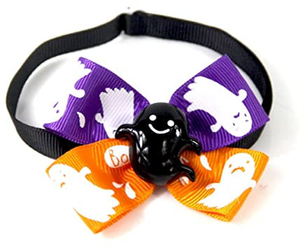 BESPORTBLE Halloween Kragen Fliege für Hunde 20pcs Pet Bowknot Krawatte Set Komfortable