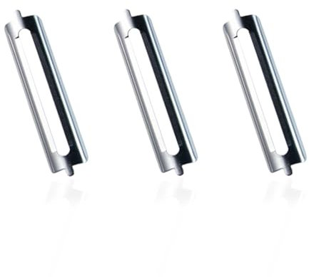 3 Stück ﻿Sparschäler Tupper,Sparschäler Ersatzklingen für Tupperware Sparschälers,Tupper Ersatzklingen für Kartoffelschäler&Gemüseschäler,Ersatzteile für Turbo Schäler&Spargelschäler,Vegetable Peeler