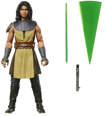 Star Wars The Black Series Quinlan Vos, förstklassig Star Wars: Klonkrigen, samlaractionfigur på 15 cm