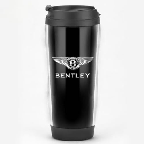 Mug Isotherme pour Bentley Azure,avec Logo Embleme Acier Inoxydable Thermos Tasse à Café Voyage avec Couvercle Etanche Voiture Cadeau Voiture pour Hommes Femmes,Black