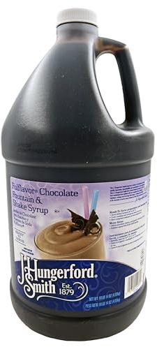 J. Hungerford Smith Chocolate Fountain & Shake Syrup | Kosher | Made In America | 1 Gallon