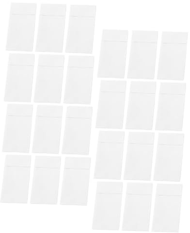 HAMPPLIES 50 pièces Serviettes Jetables avec Poche à Couverts en Matière Épaisse Blanche Serviettes de Table Absorbantes pour Mariages Réceptions et Réunions Familiales
