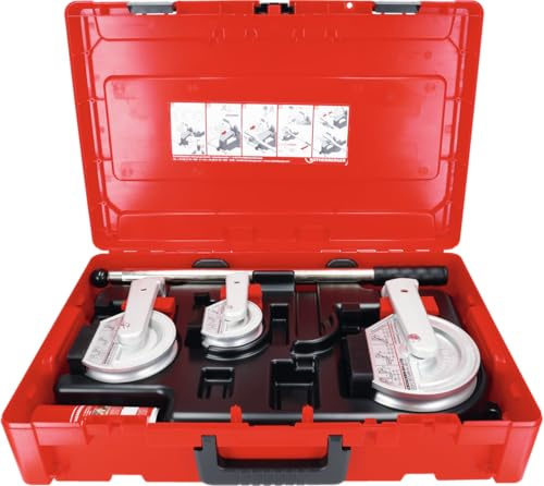 ROTHENBERGER ROBEND H+W Plus Set Biegegerät, 15mm-18mm-22mm Arbeitsbereich Durchmesser | 24505 | Rohrbiegegerät, Biegen von Rohren