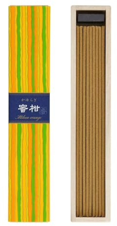 KAYURAGI - Mikan Orange 40 Sticks by Nippon KODO, Japanese Quality Incense