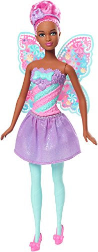 Barbie Mattel FCR45 - Dreamtopia Bonbon-Fee Puppe brünette