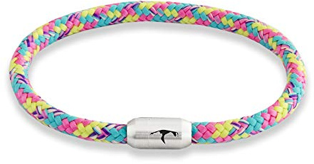 Paris Montana • Das Original Sylt Segeltau Armband Unisex Geflochten Mit Gravur Handmade Hochwertiger Magnetverschluss Durchmesser Ø 6mm